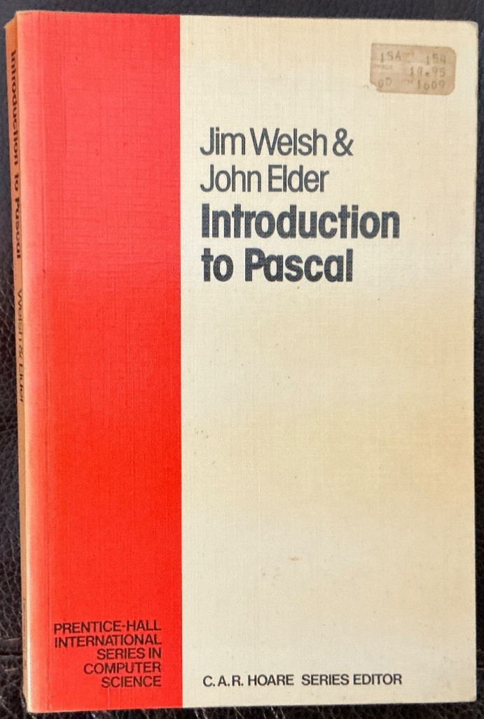 Books Pascal programming