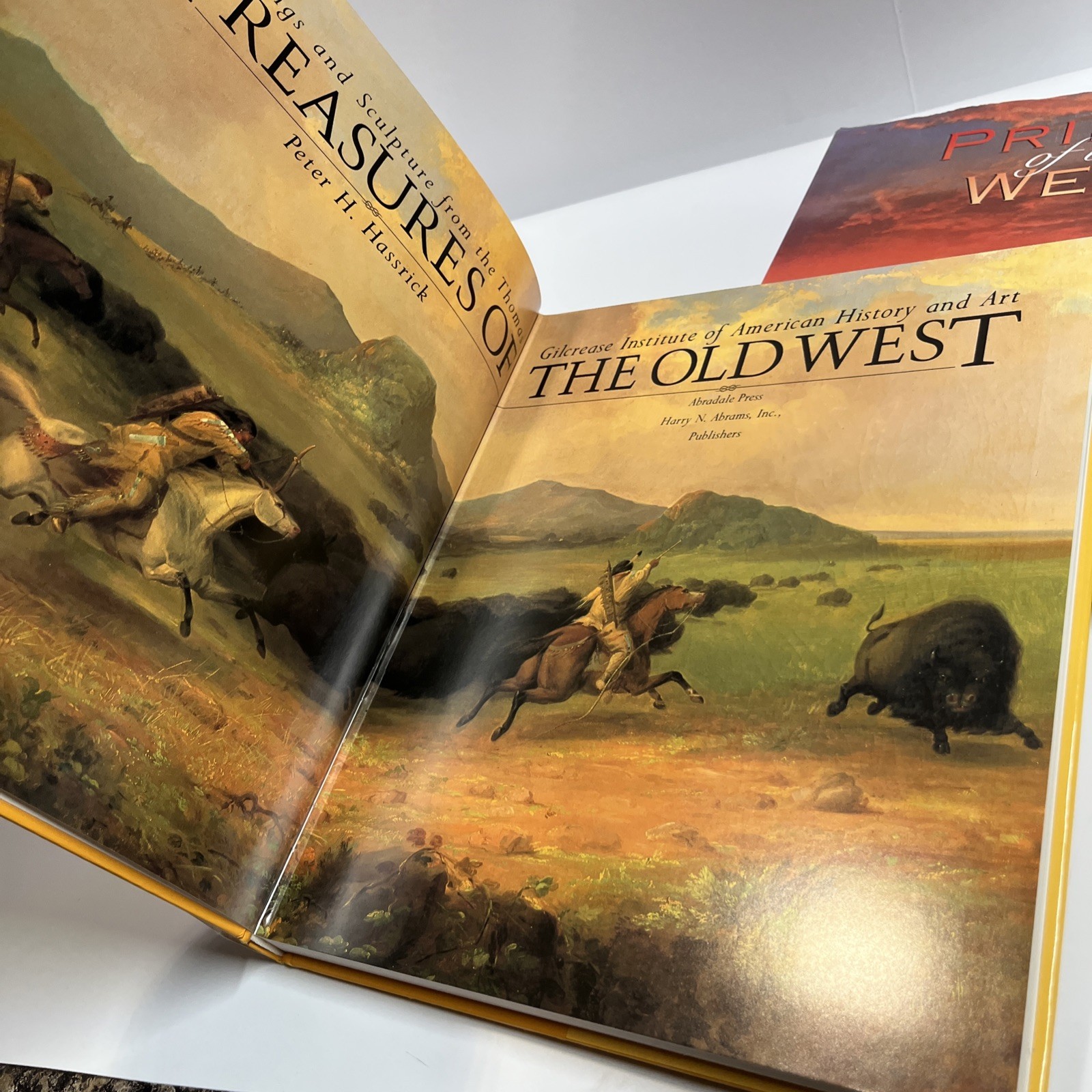 Treasures of the Old West , Prints Of The Old West American History HB VG 1984