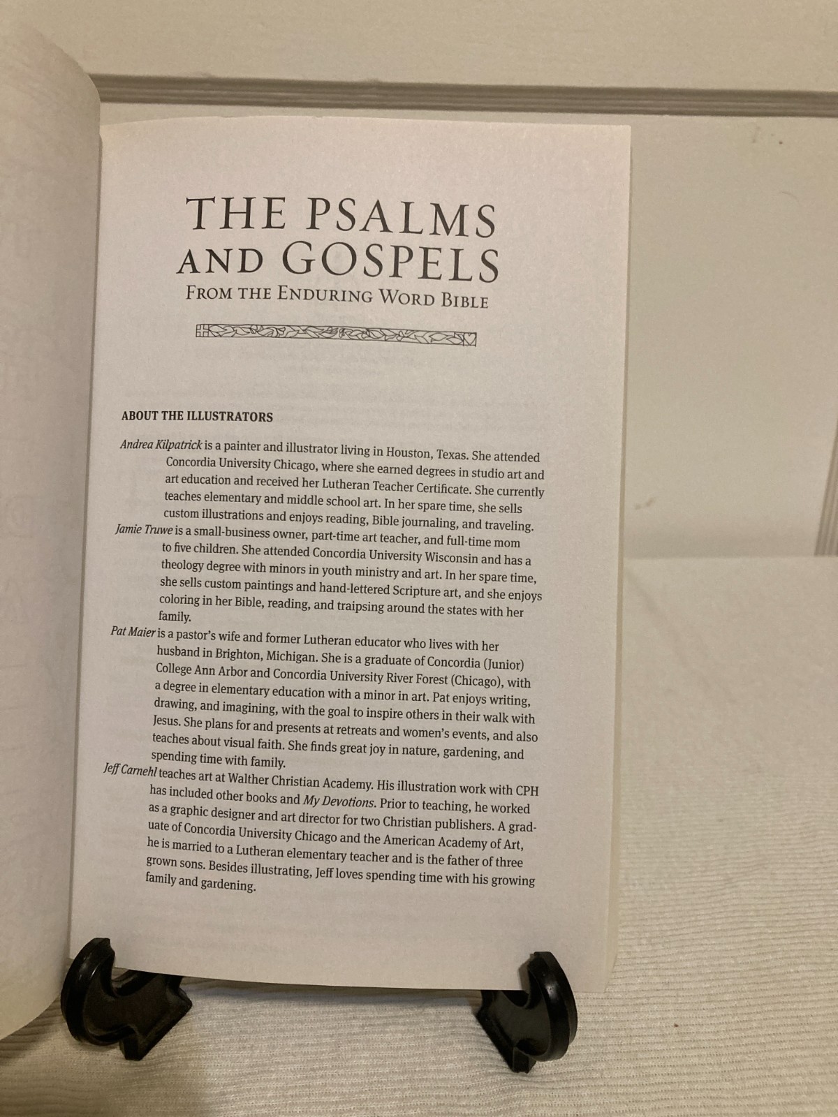 The Psalms and Gospels From the Enduring Word Bible – Concordia Publishing House