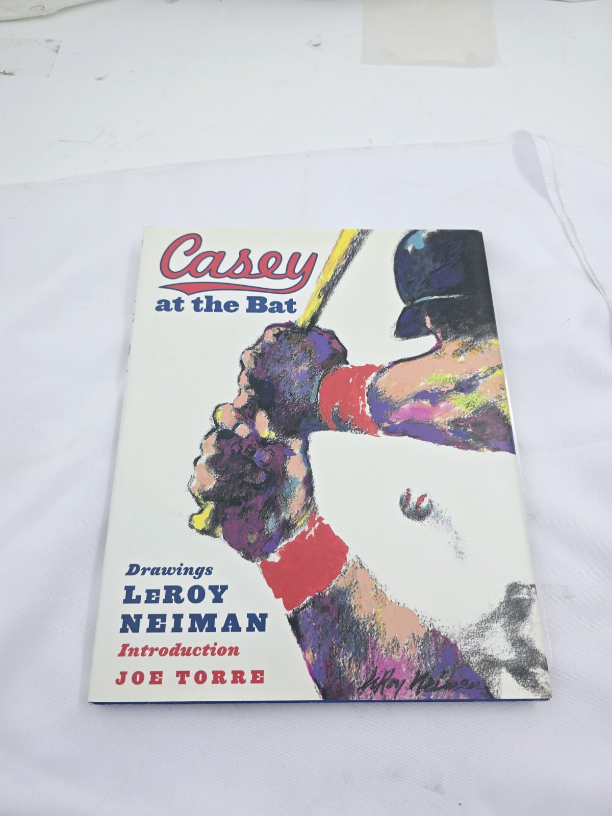 LeRoy Neiman Autographed Signed Casey At The Bat Book