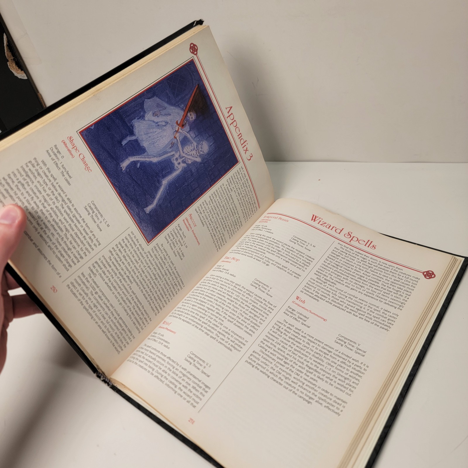 Player’s Handbook-1st Printing 1995 TSR Advanced Dungeons & Dragons-D&D-2159