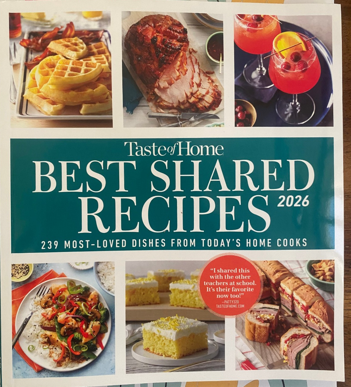 Taste of Home Best Shared Recipes 2026 Paperback