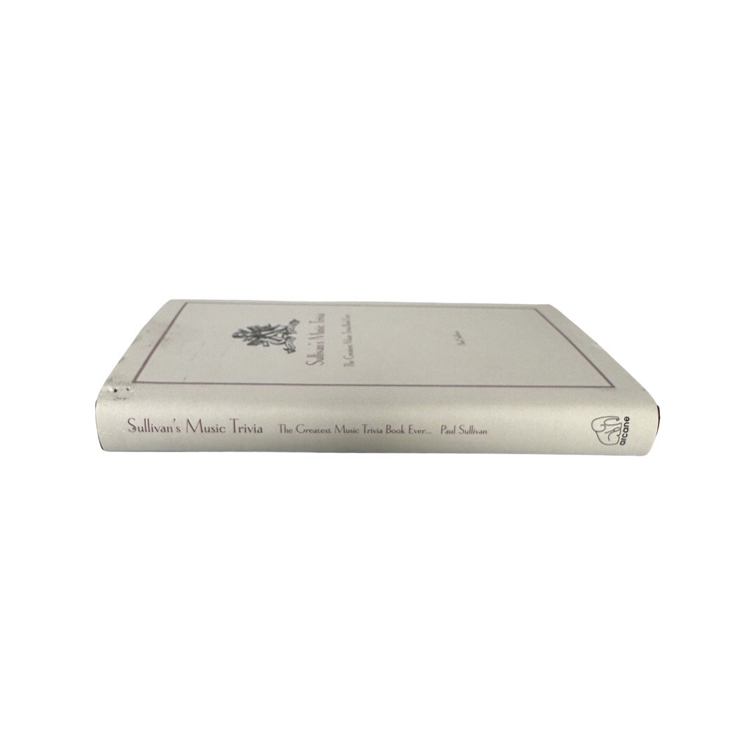 Sullivan’s Music Trivia Hardcover by Paul Sullivan