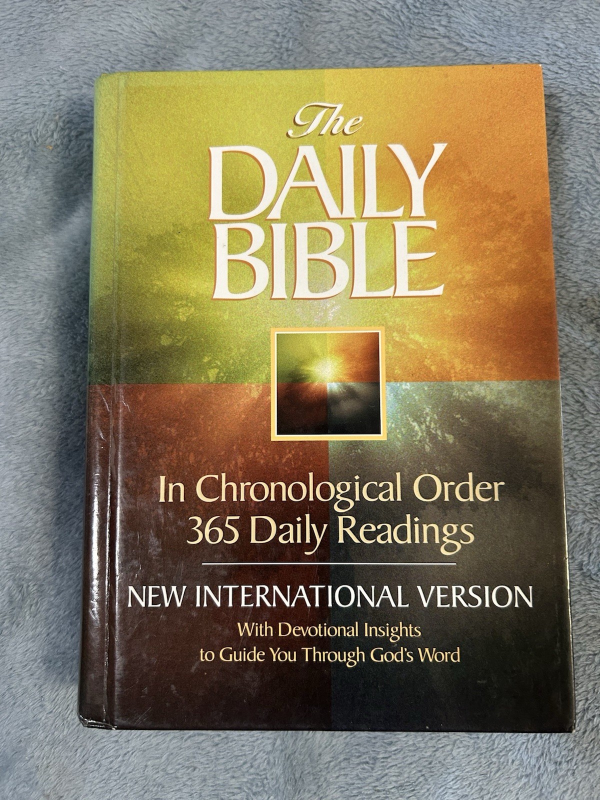 The Daily Bible In Chronological Order 365 Daily Readings NIV F LaGard Smith HC