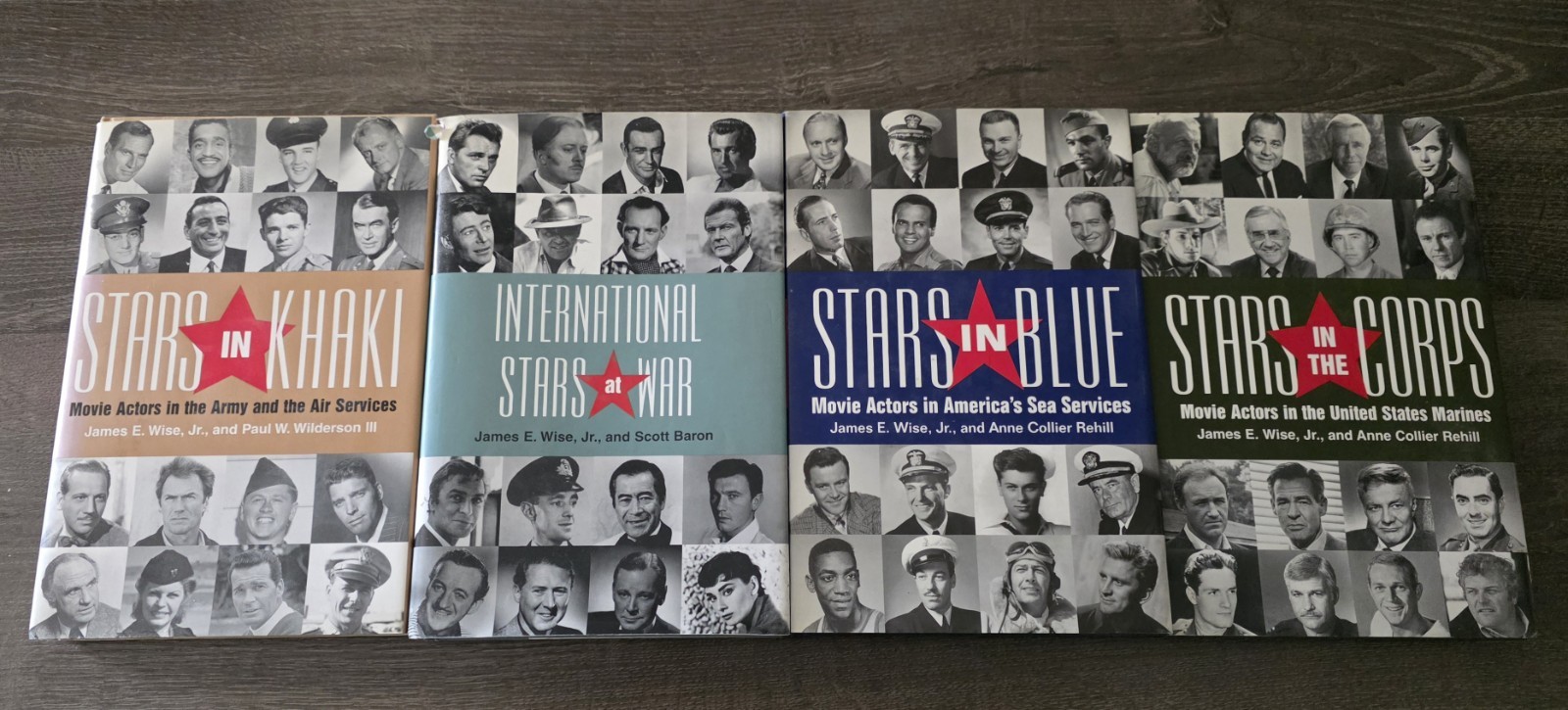 Stars in Blue, Khaki, Corp, International 4 Book Lot