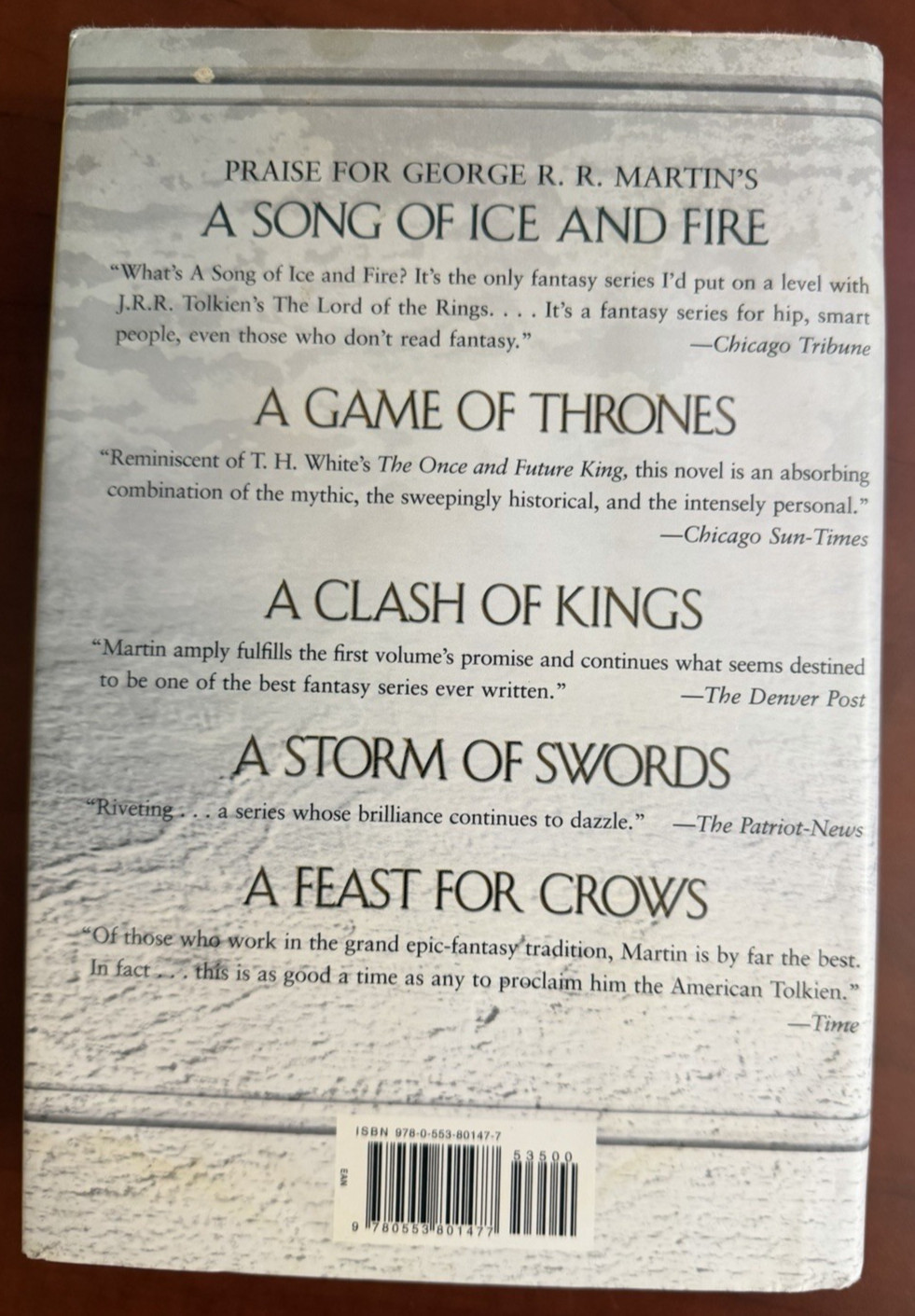 George R R Martin Game of Thrones Book Lot of 6 Books 3 Hardcover Fire & Blood