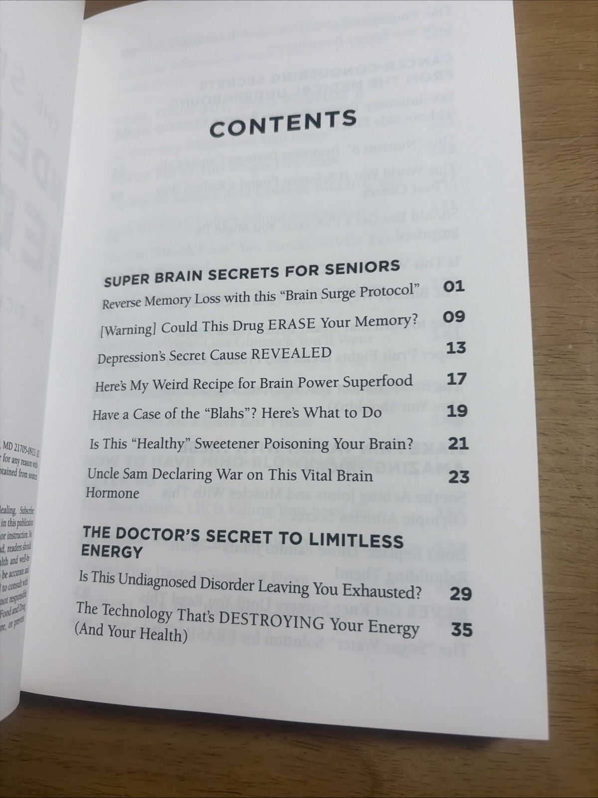 The Secrets of Underground Medicine Richard Gerhauser Natural Health 2017 ~ NEW