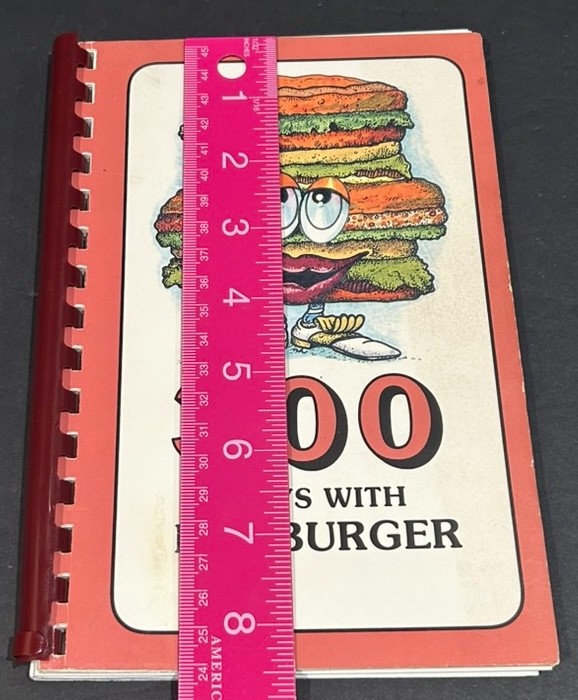Vtg 300 Ways With Hamburger Cookbook Cooking Food Recipes Book 1996 Morris Press