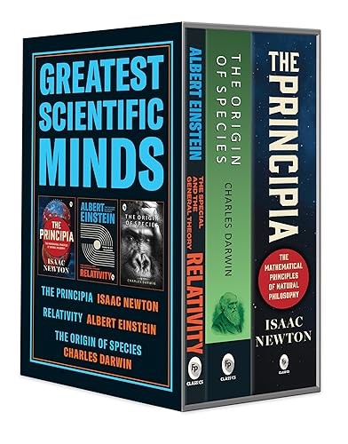 Greatest Scientific Minds: Charles Darwin, Albert Einstein BOX SET – VG COND