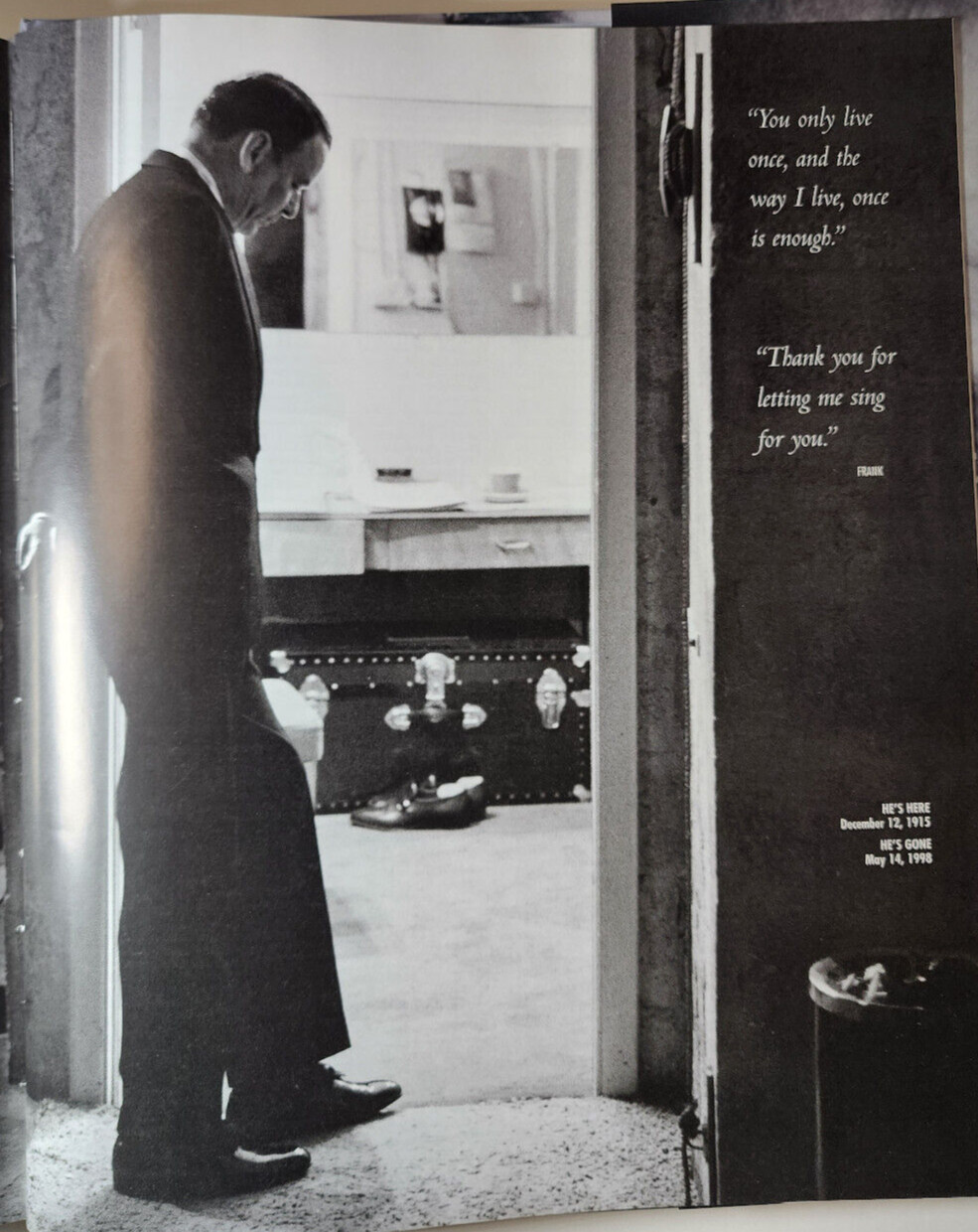 SINATRA The 20th Century’s Greatest Vocalist 360 Pages + Many Photos of His Life