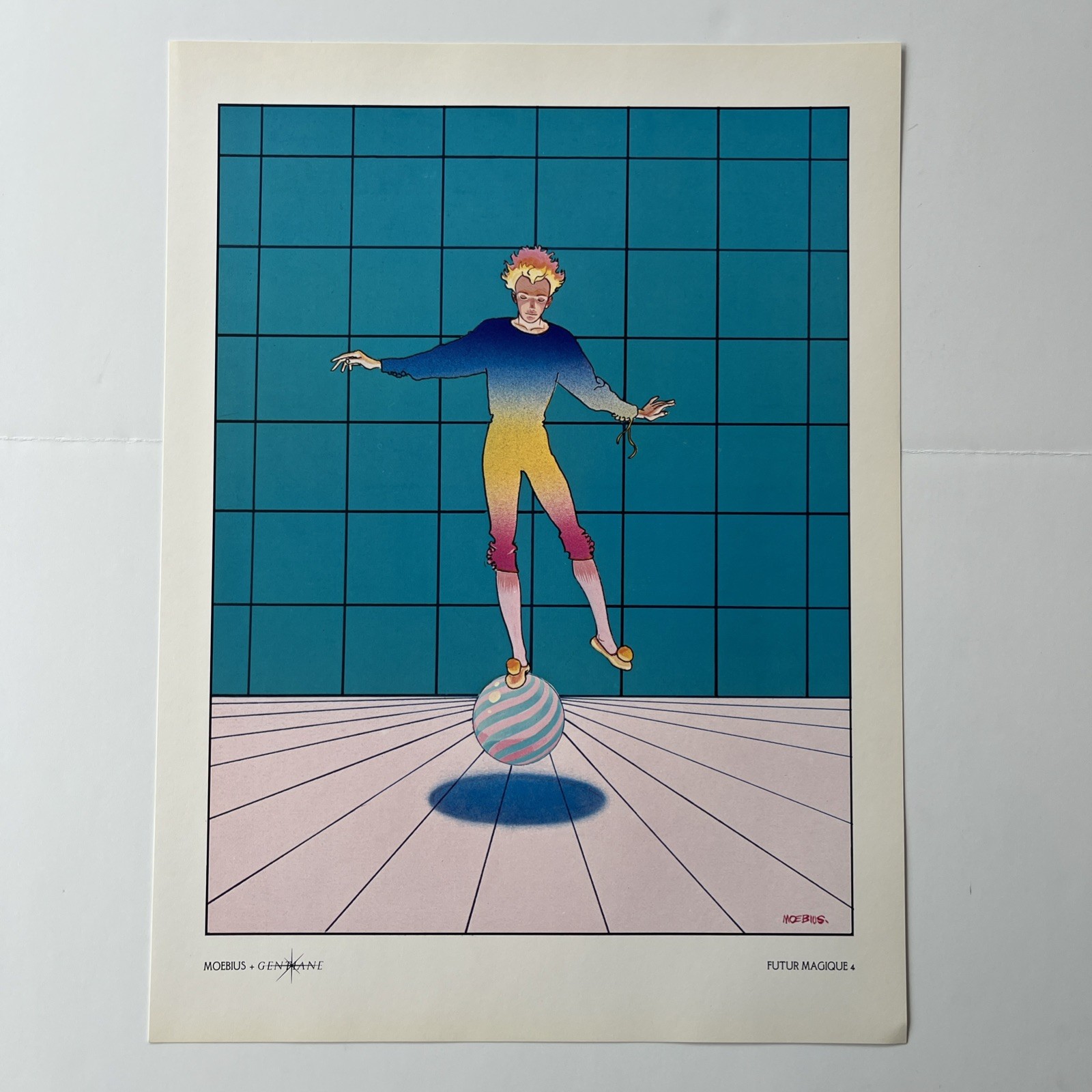 Moebius Futurs Magiques Portfolio. SIGNED LIMITED EDITION