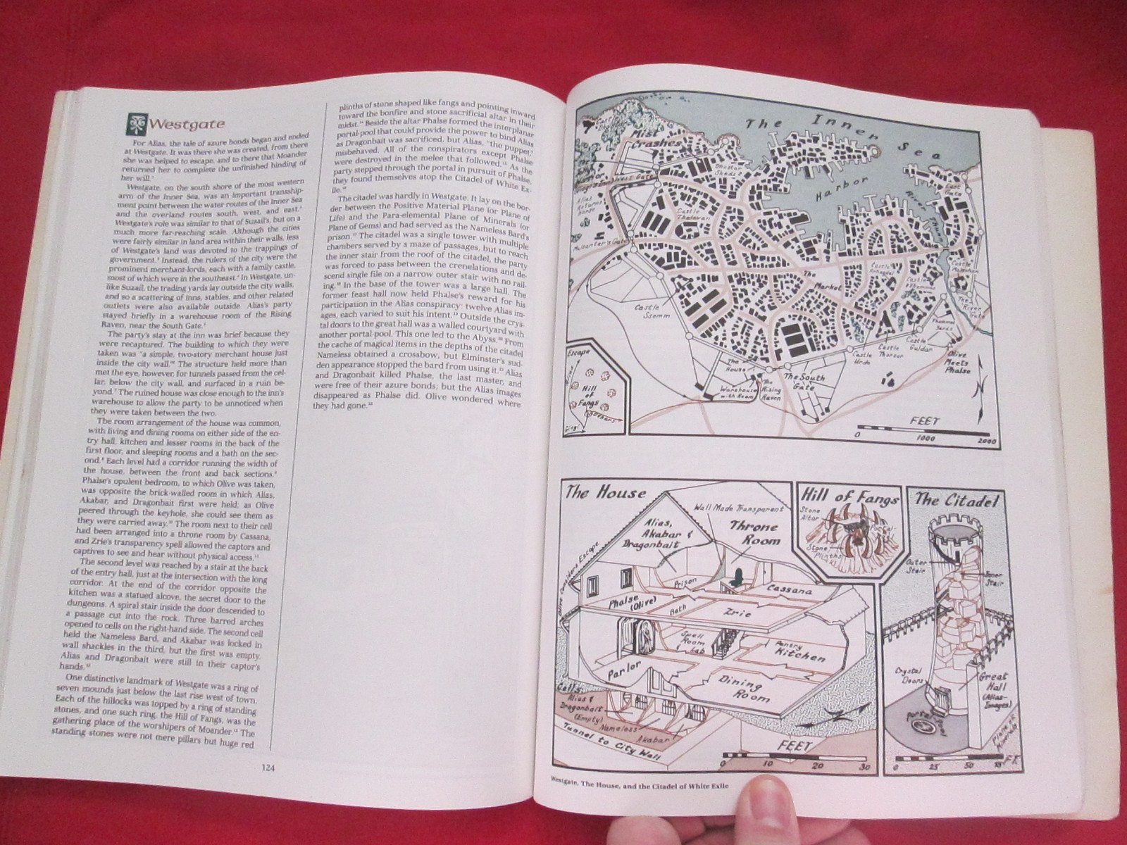 The Forgotten Realms Atlas by Karen Wynn Fonstad TSR