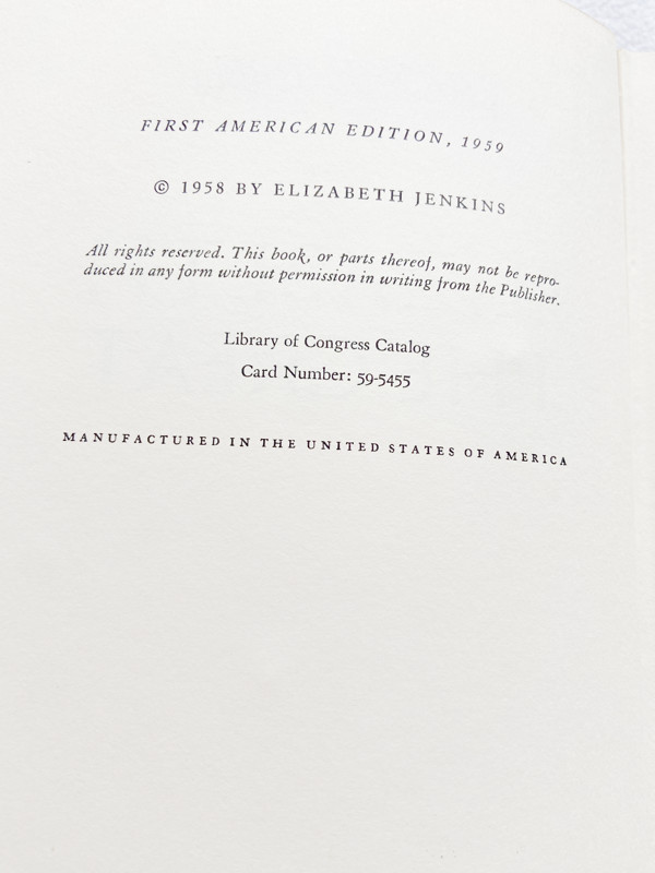(First American Edition) 1959 HC Elizabeth the Great