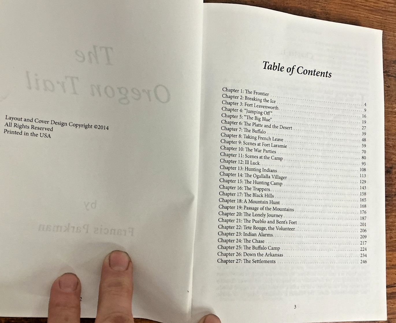 The Oregon Trail softcover by Francis Parkman 2014 252 pages