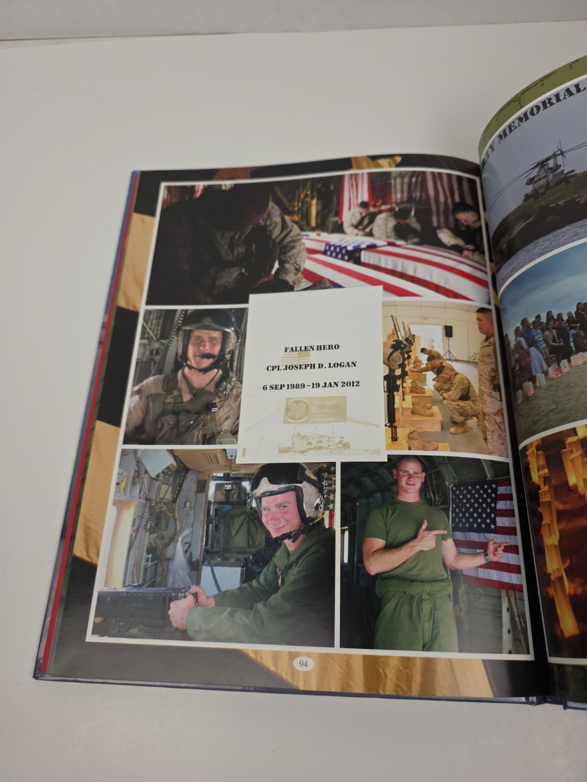 HMH-363 Lucky Red Lions Irontail OEF 11.2 Book Rare (Read Description)
