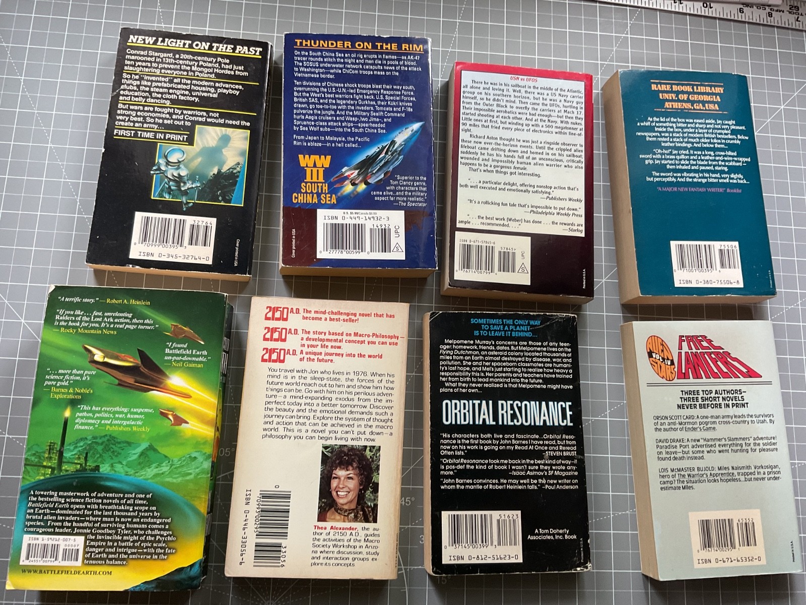 Lot of 18 Vintage Science Fiction Paperbacks