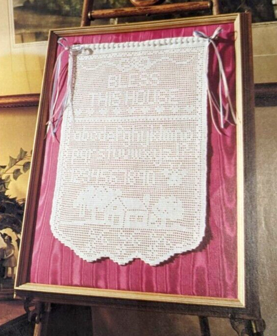 Better Homes & Gardens White Crochet 1988 Meredith Corp. Patterns Instuctions
