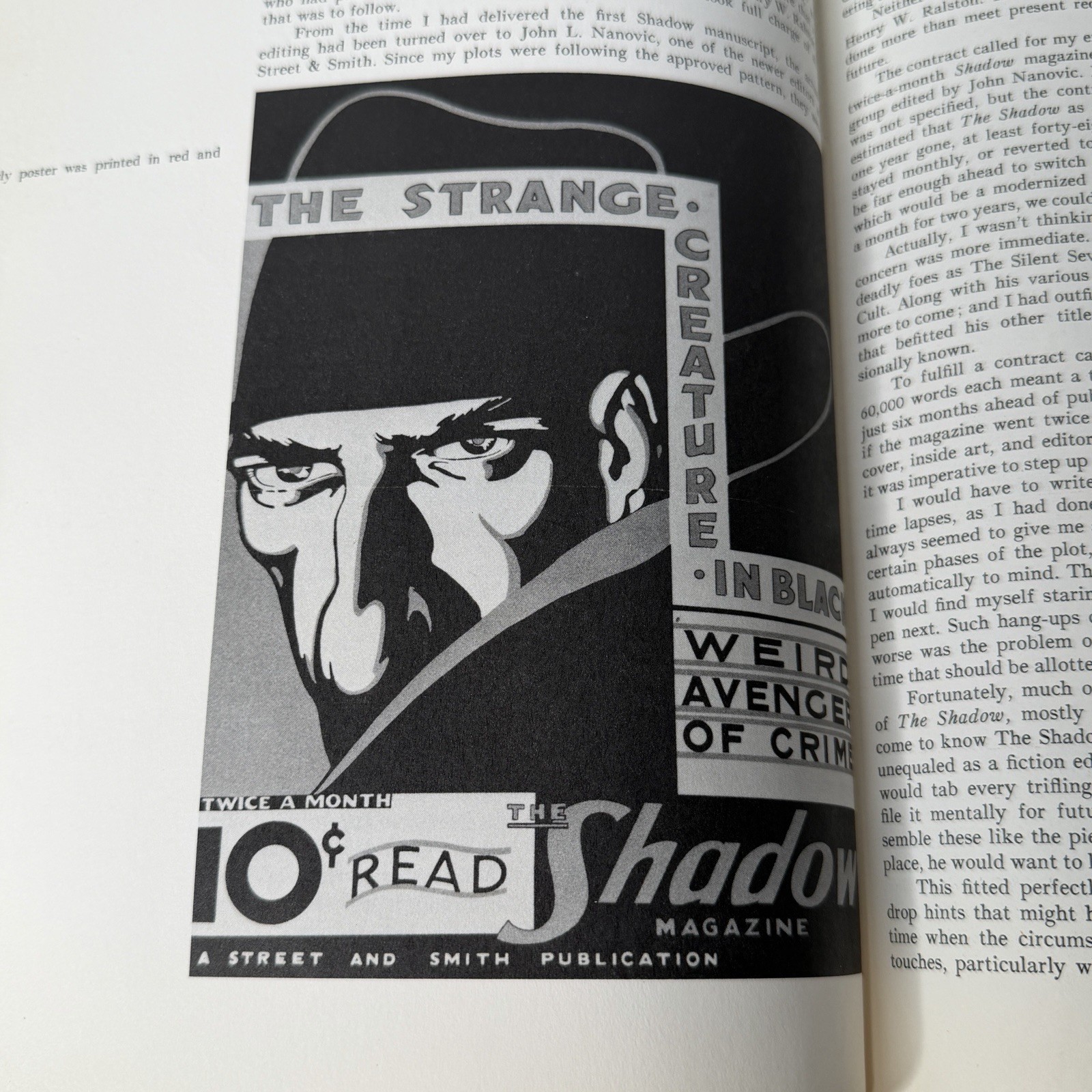 The Shadow Scrapbook Walter B. Gibson 1979 First Edition Complete Story Pulp
