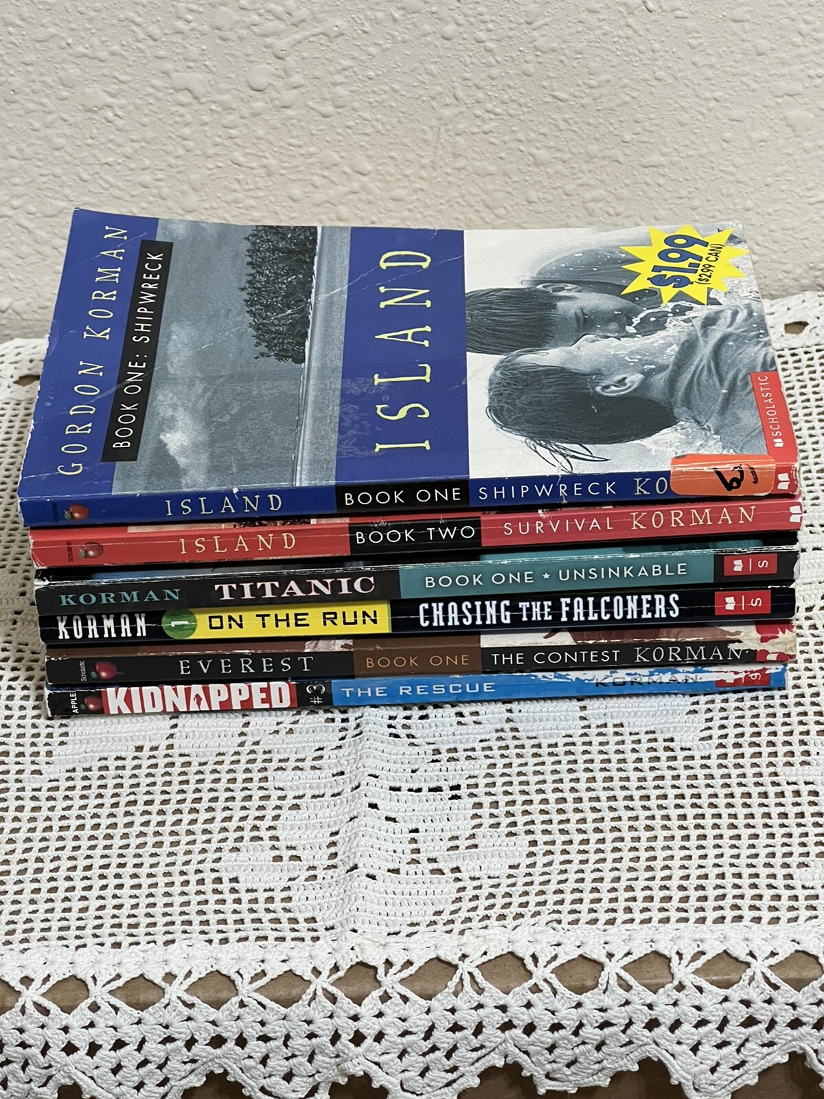 Gordon Norman Scholastic Series Lot 6 Paperback Books