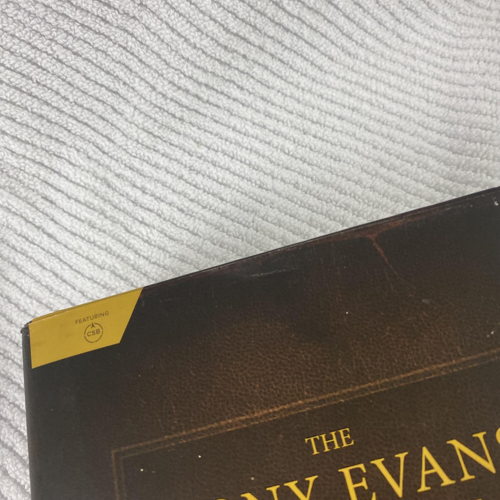 The Tony Evans Bible Commentary Tony Evans Hardcover Holman CSB Printed USA