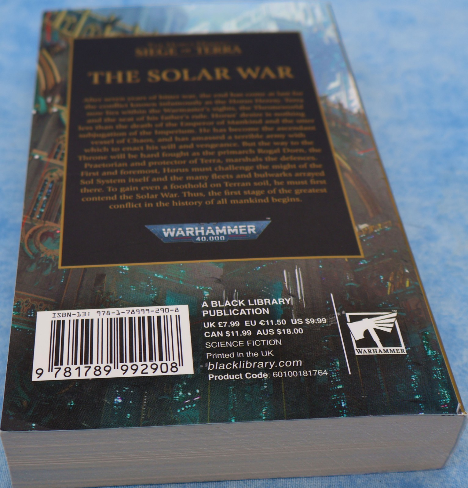 The Solar War (Siege of Terra #1) – John French – Black Library PB