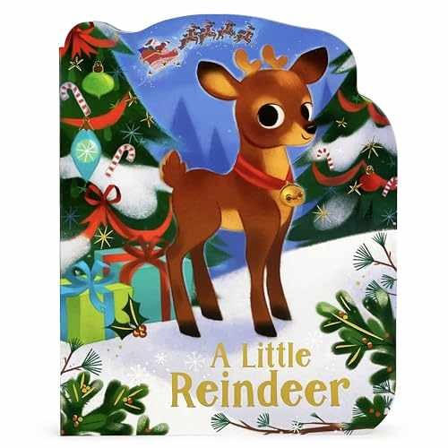 A Little Reindeer – A – Board book, by Holly Berry-Byrd; Cottage – Very Good