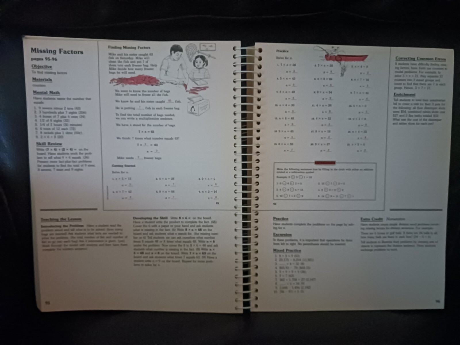 Modern Curriculum Press Mathematics, Teacher’s Guide, Math Level D, Homeschool