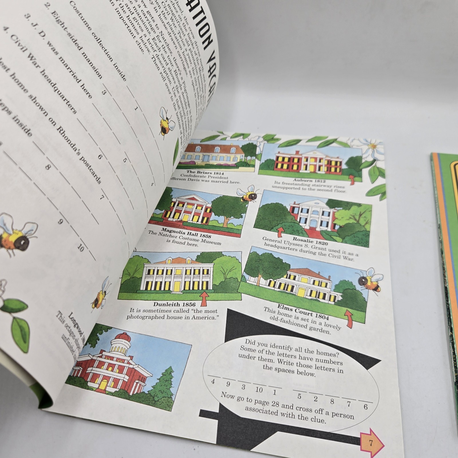 Highlights Which Way USA Mississippi Puzzle Book Fun Educational Activity New