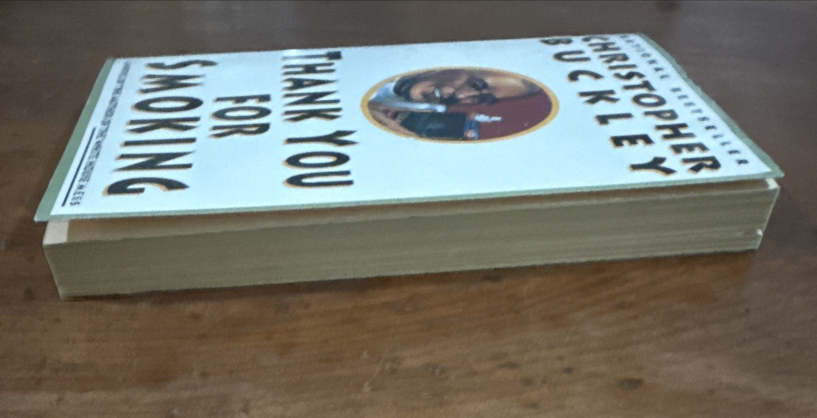 Thank You for Smoking by Christopher Buckley (1995, Trade Paperback)