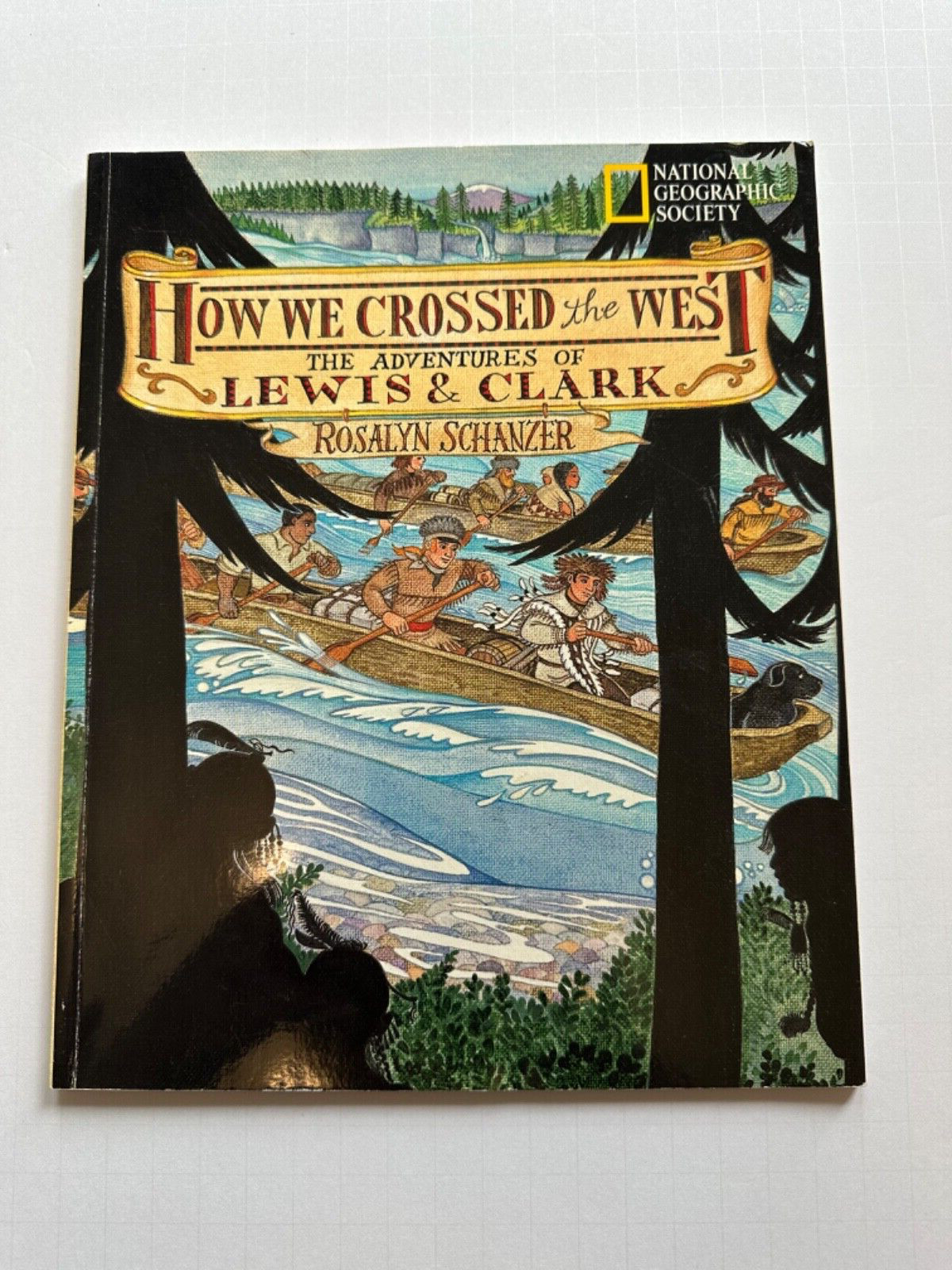 Lot of 3 Books by Rosalyn Schanzer How We Crossed West George vs G John Smith