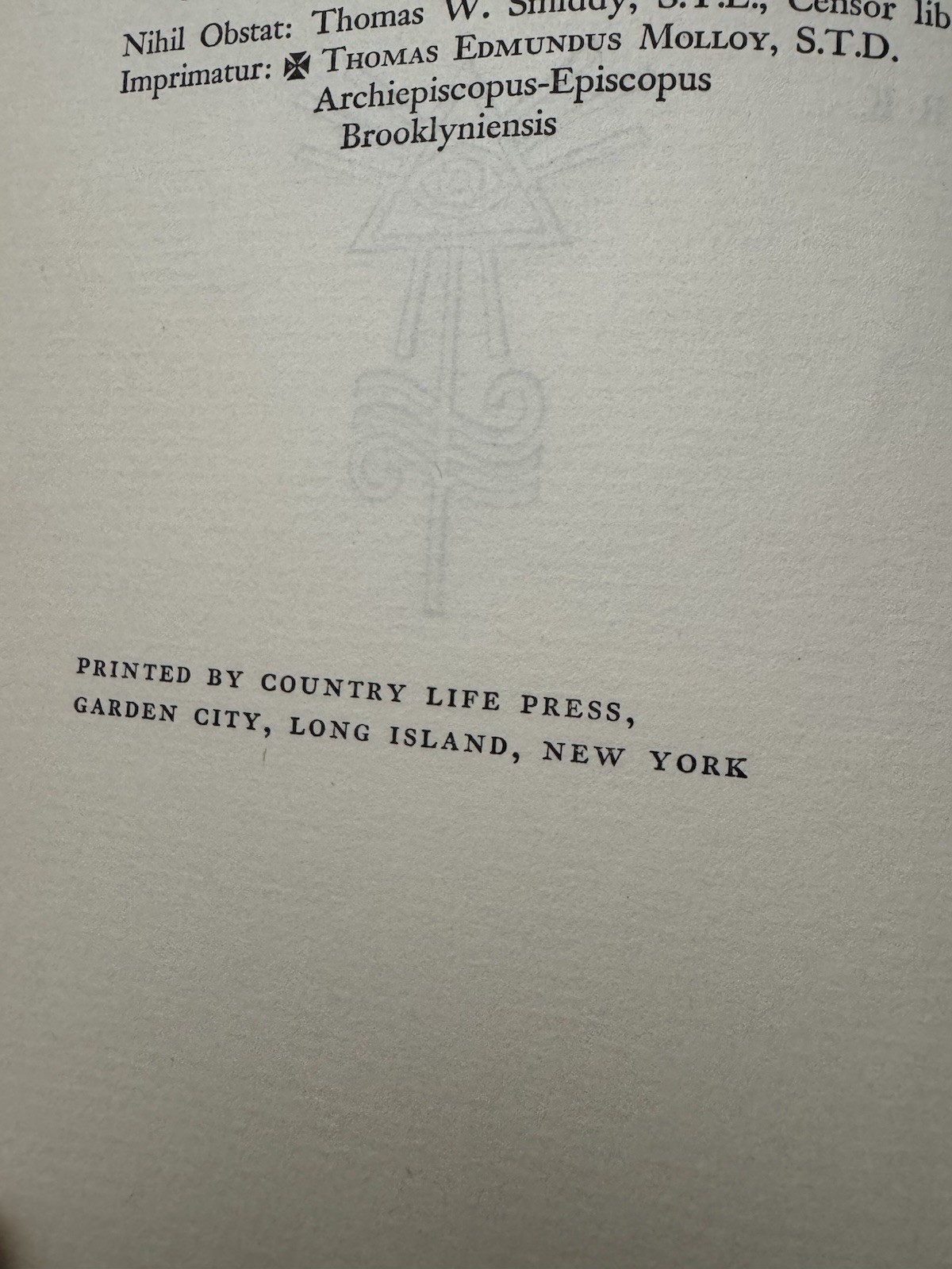 The Sign of Jonas by Thomas Merton 1953 First Edition Hardcover