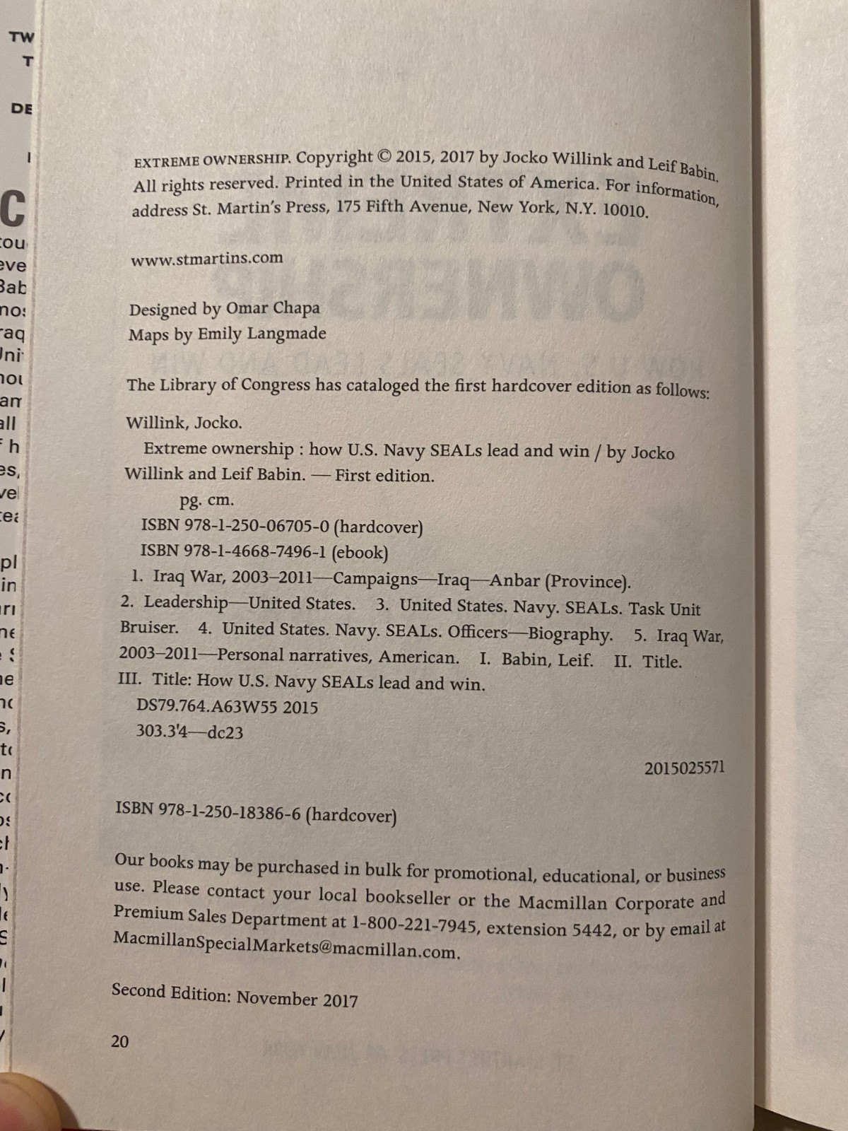 Extreme Ownership By Jocko Willink – Hardcover
