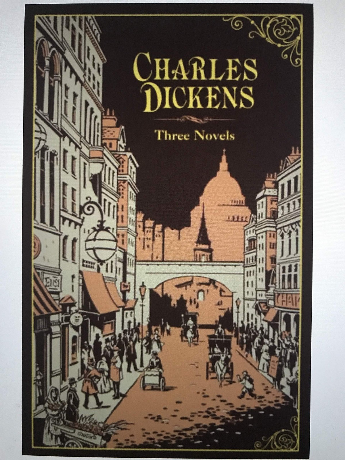 Charles Dickens: Three Novels Bonded Leather Collectible Edition