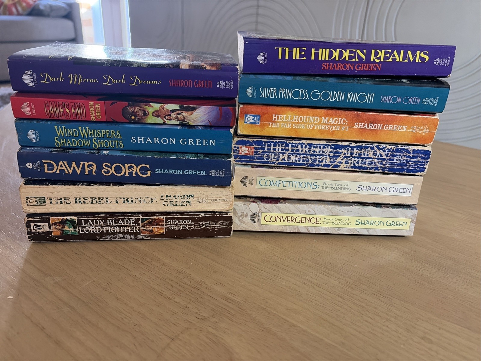 Sharon Green 12 Book Lot DAW All 1st Printing Games Quintet + Far Side Complete