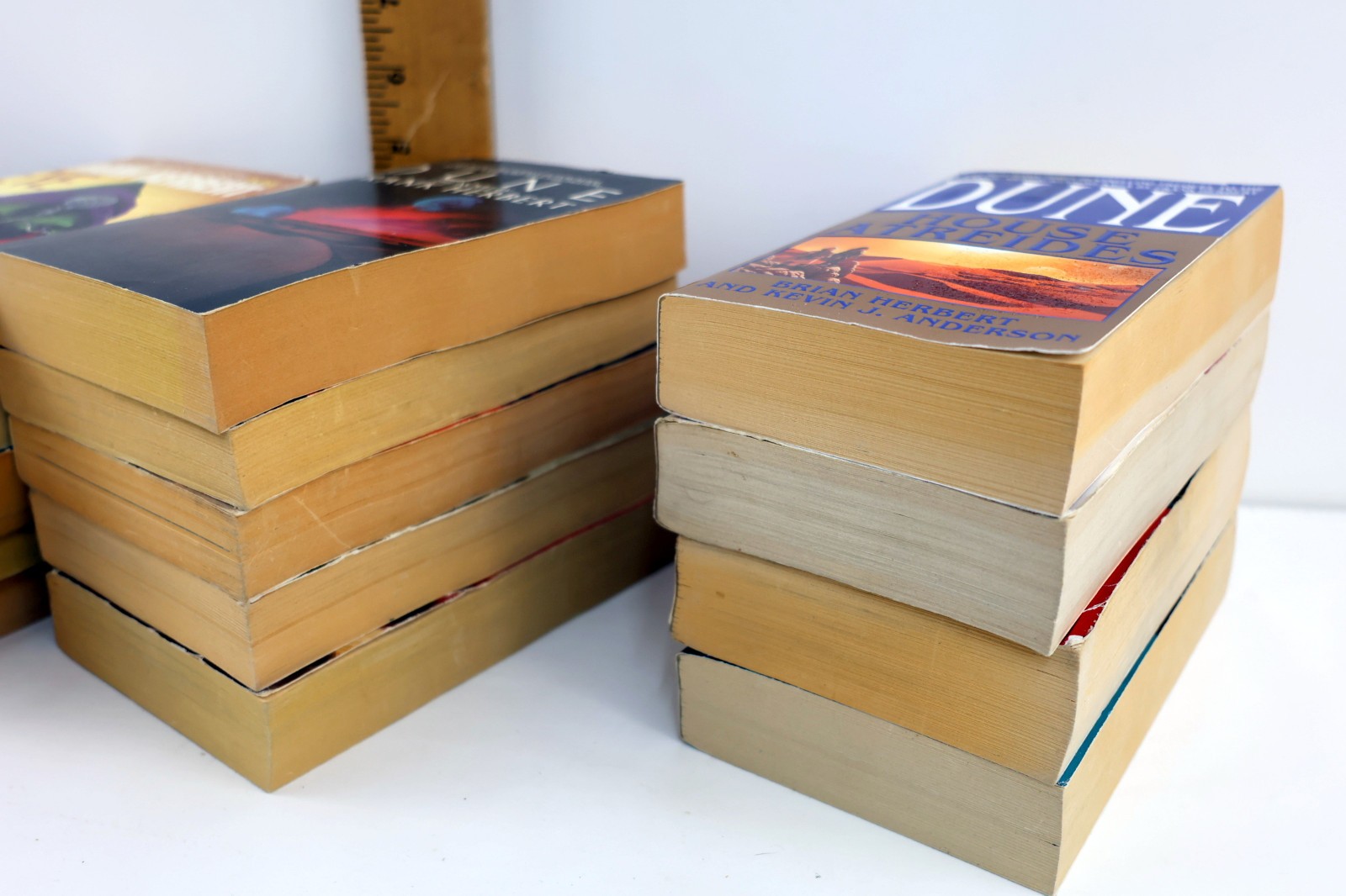 Frank Herbert Paperback Sci-fi Book Lot of 21 -Soul Catcher,Dosadi, & Dune Books