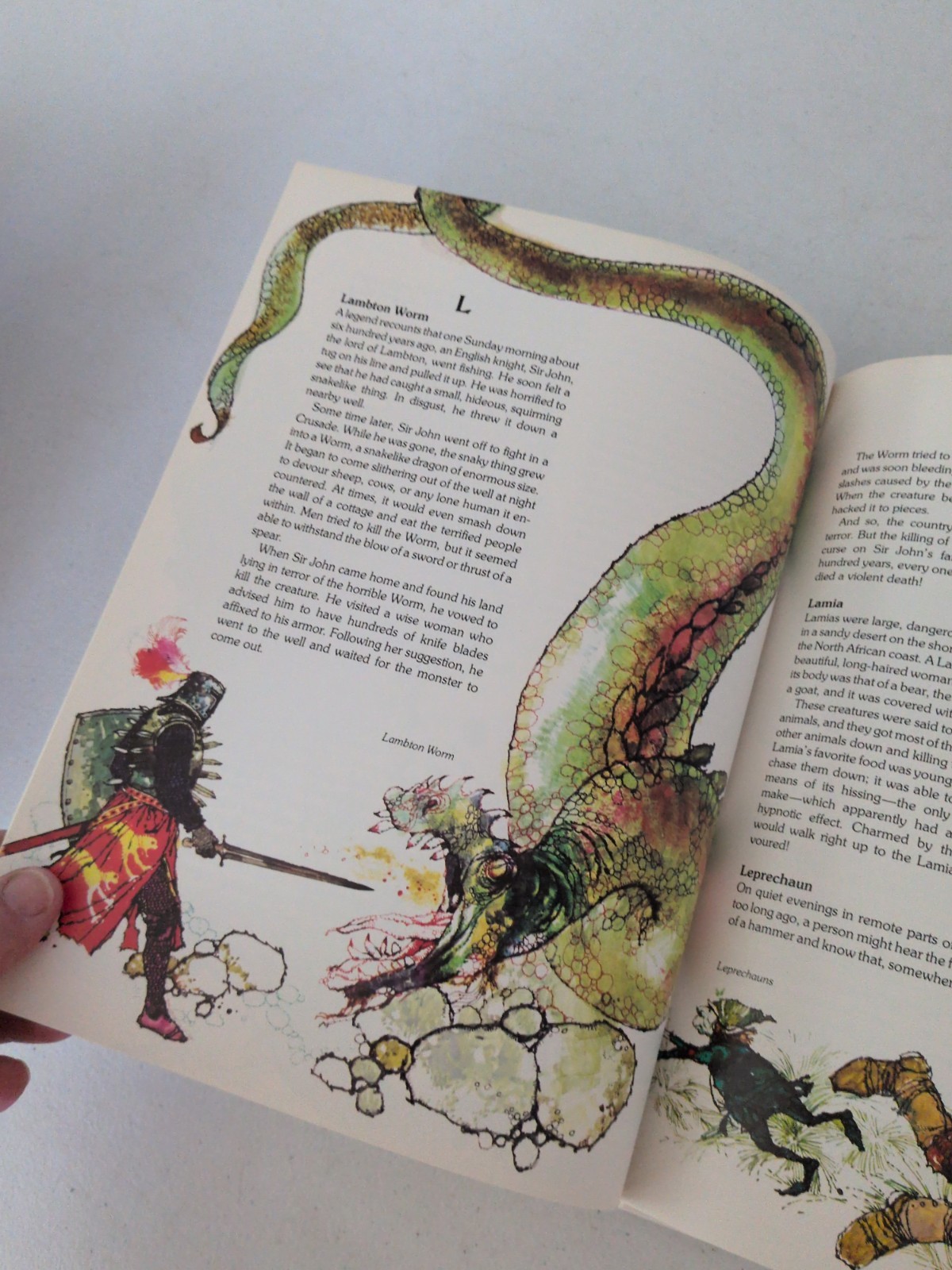 Encyclopedia of Legendary Creatures by Tom McGowen Illus. Victor G. Ambrus. Lib