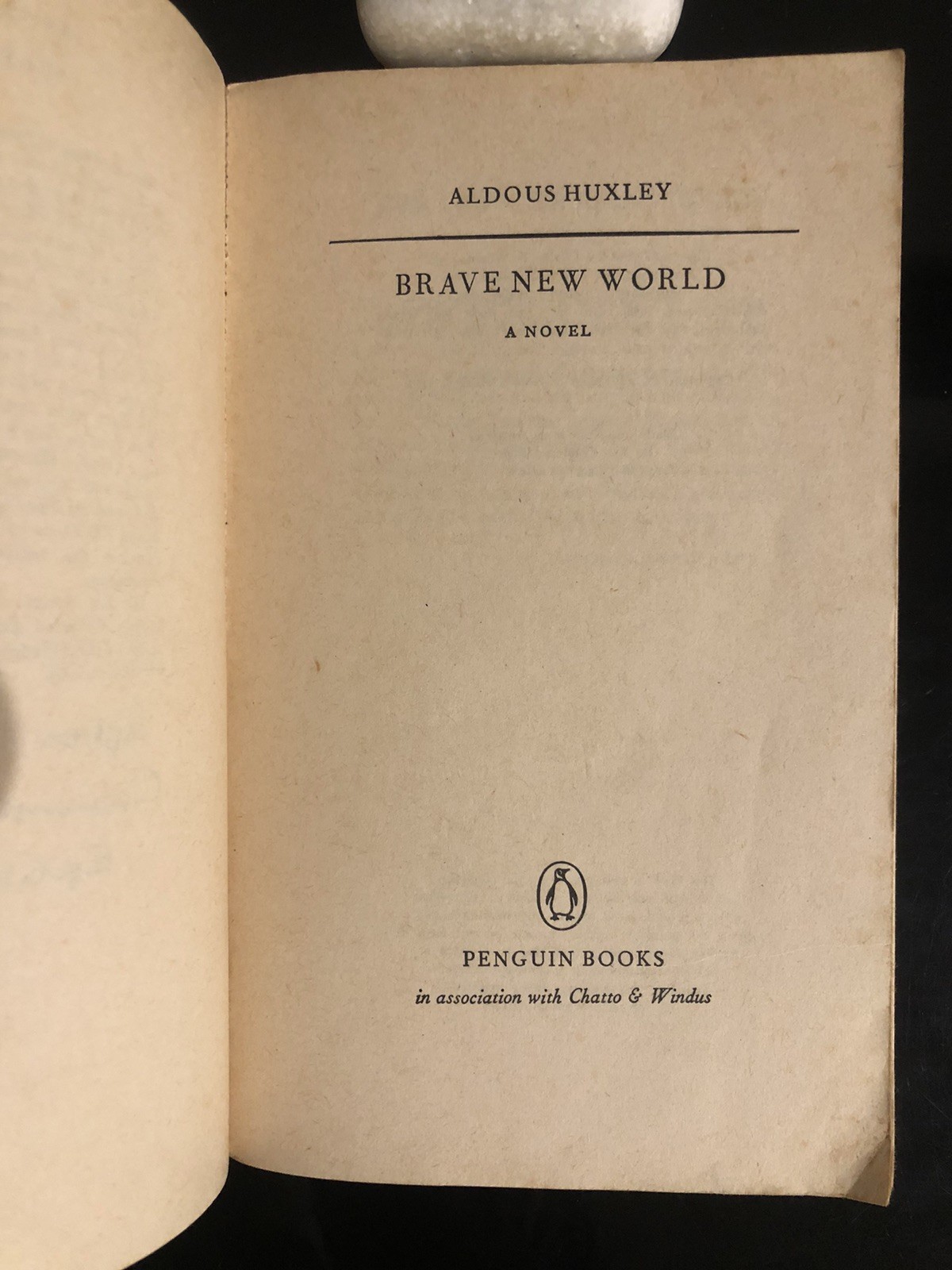 Aldous Huxley Brave New World Penguin Modern Cl. UK 1971 Reprint Acceptable