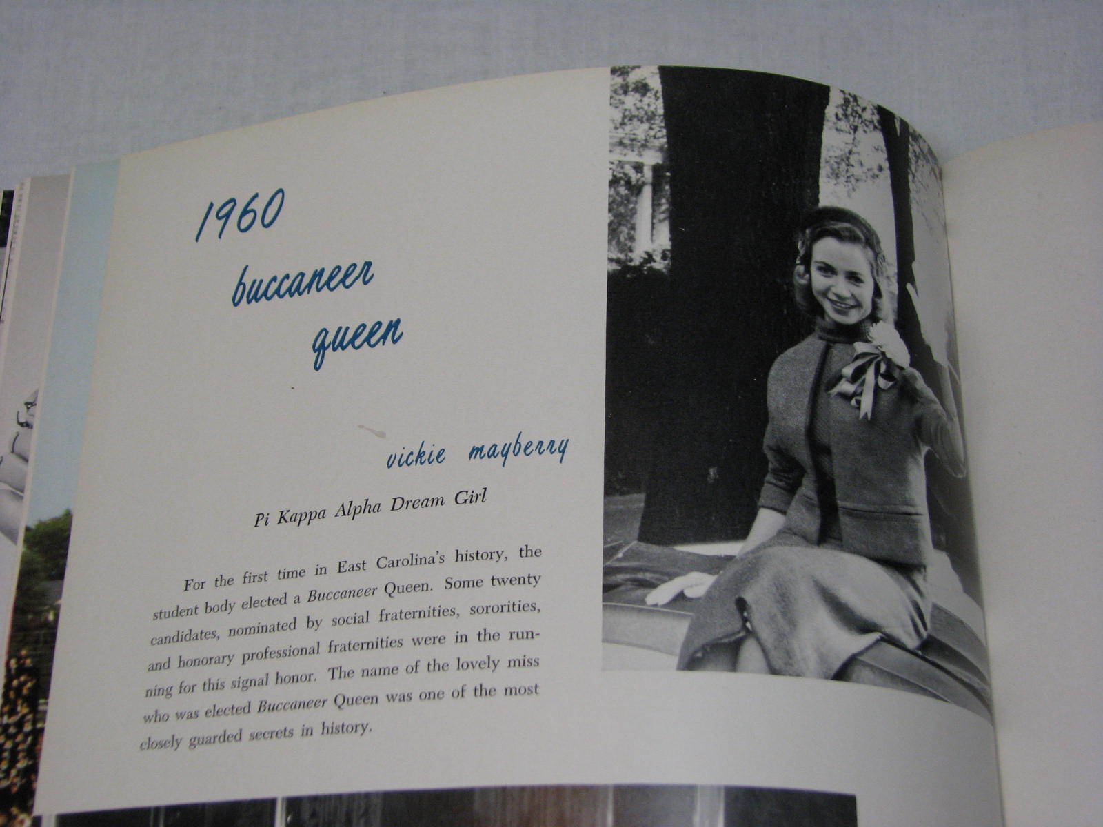 1960 East Carolina College School Yearbook North Alumni Old University Buccaneer