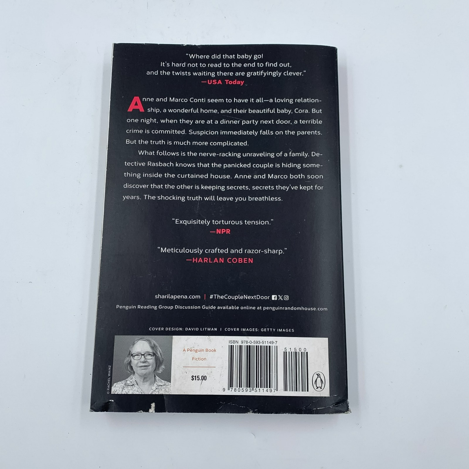 The Couple Next Door: A Novel – Paperback By Lapena, Shari – Very Good