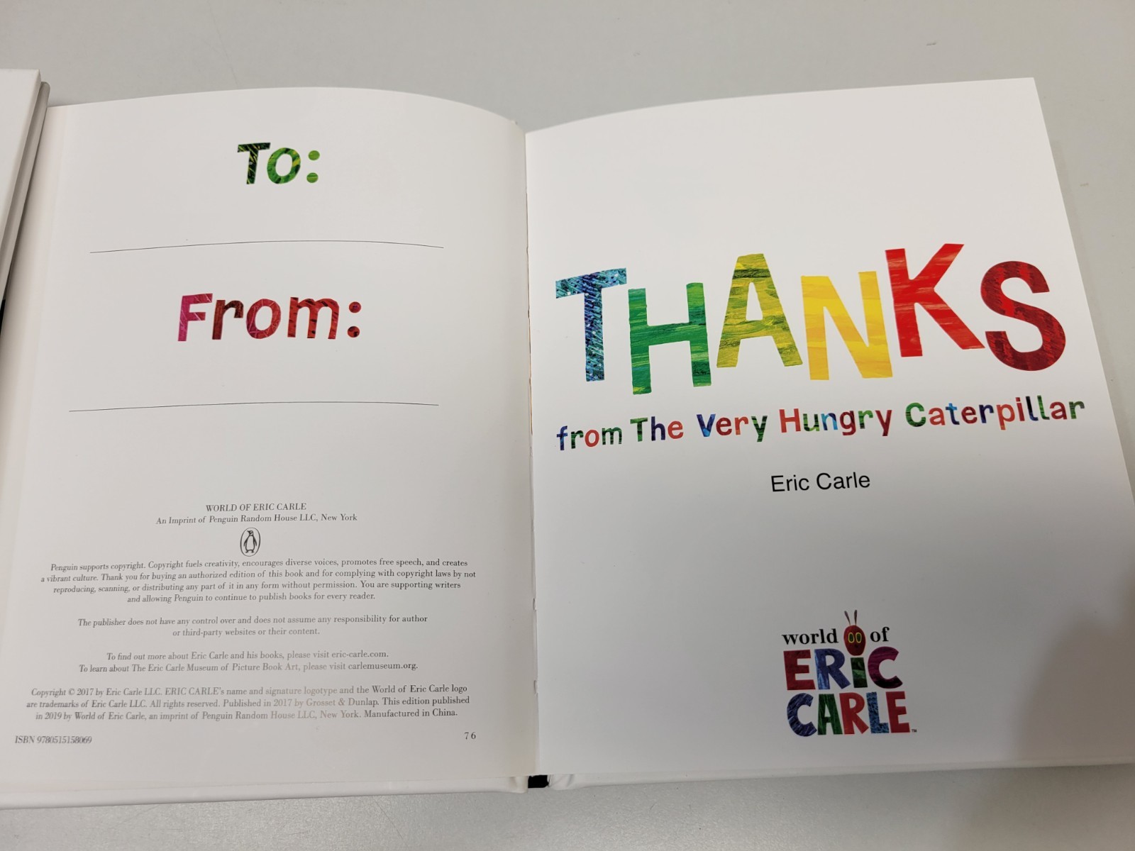 Lot of 7 The World of Eric Carle The Very Hungry Caterpillar Picture Books
