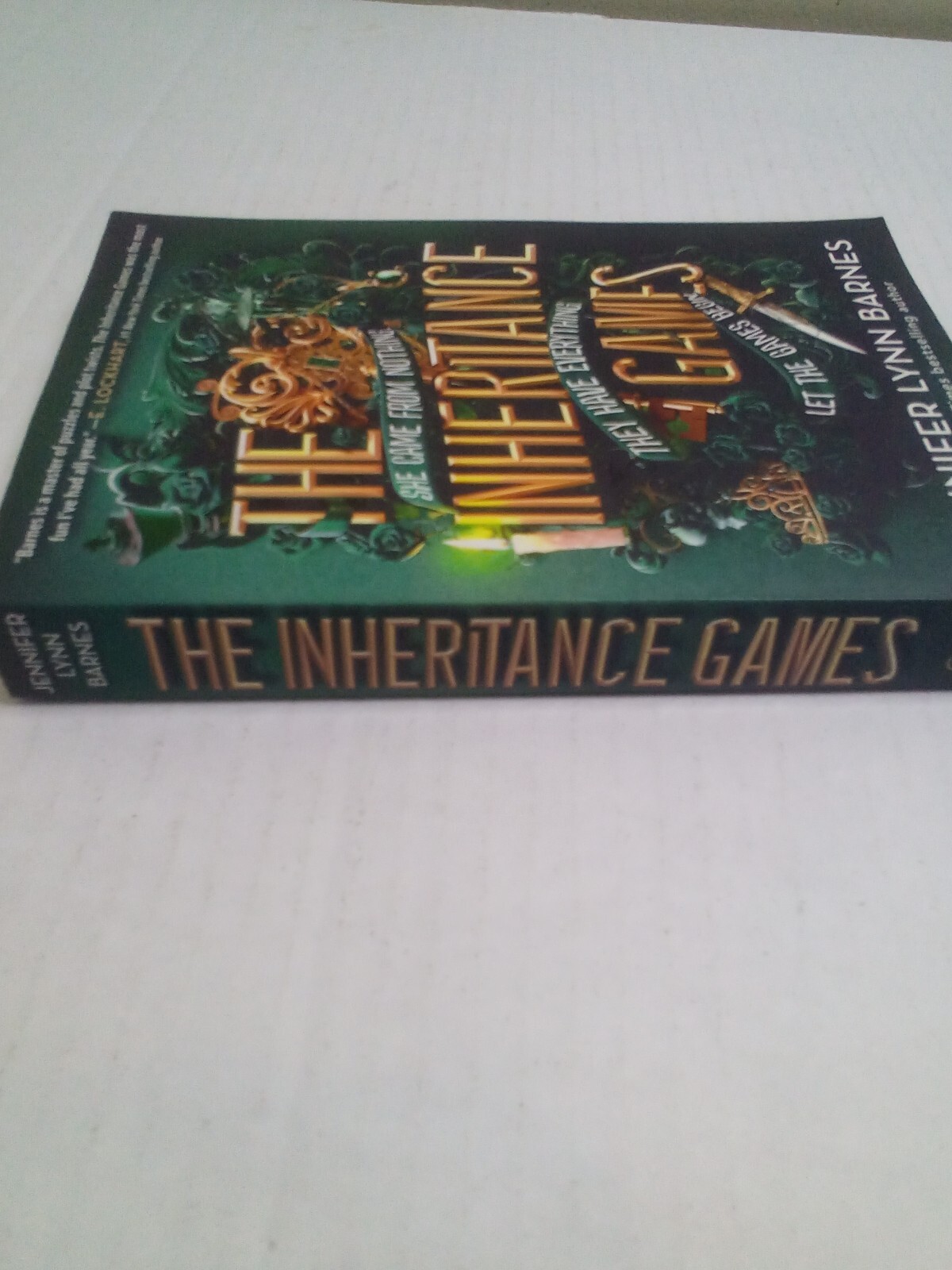 The Inheritance Games Jennifer Lynn Barnes Paperback Book