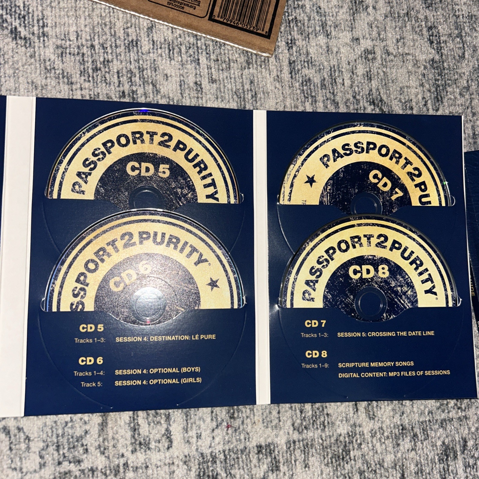 Passport 2 Purity P2P Getaway Kit 3rd Edition CD Books (Missing 1 book)