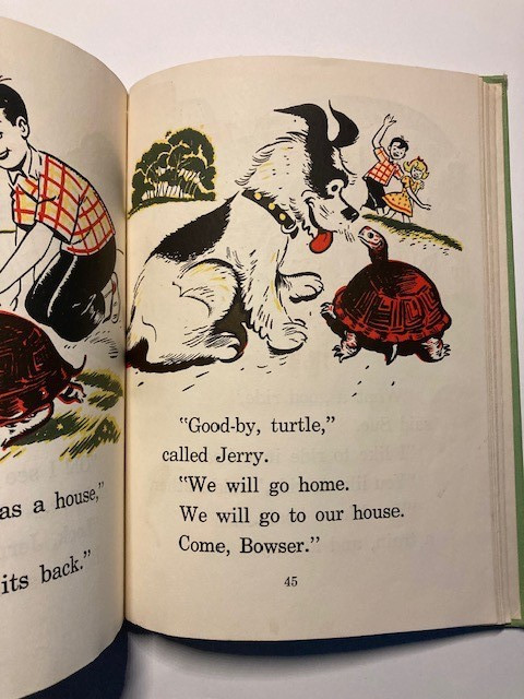 1962 Jerry Goes Riding HC Easy To Read Children’s Book Benefic Press