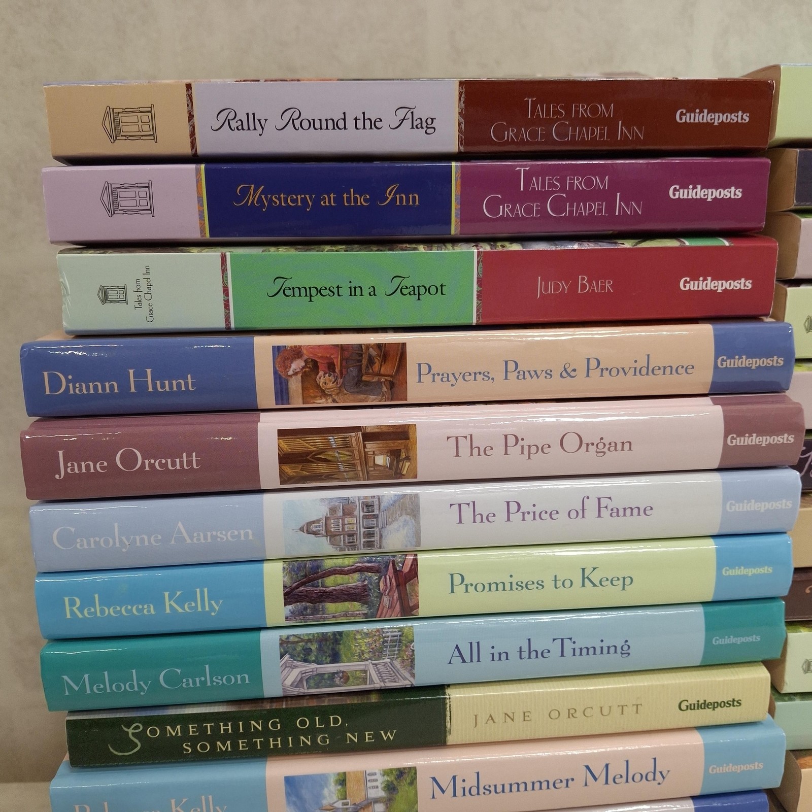 Guideposts Tales from Grace Chapel Inn Lot of 30 Mixed Set Cozy Mysteries