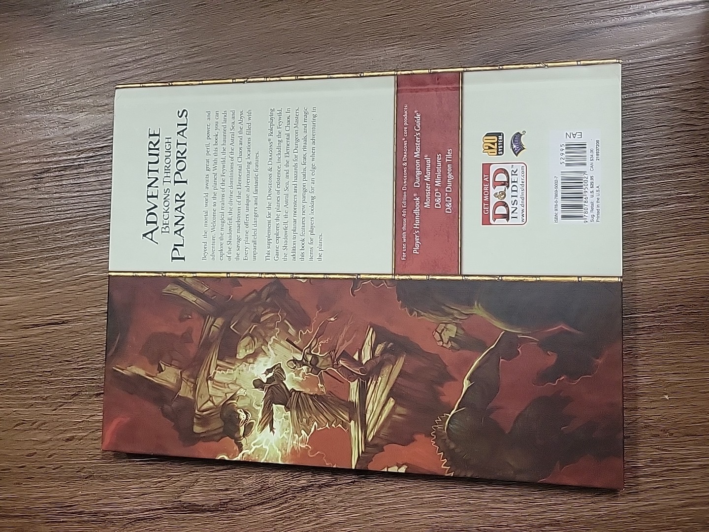 Manual of the Planes by Wizards RPG Team (2008, Hardcover)