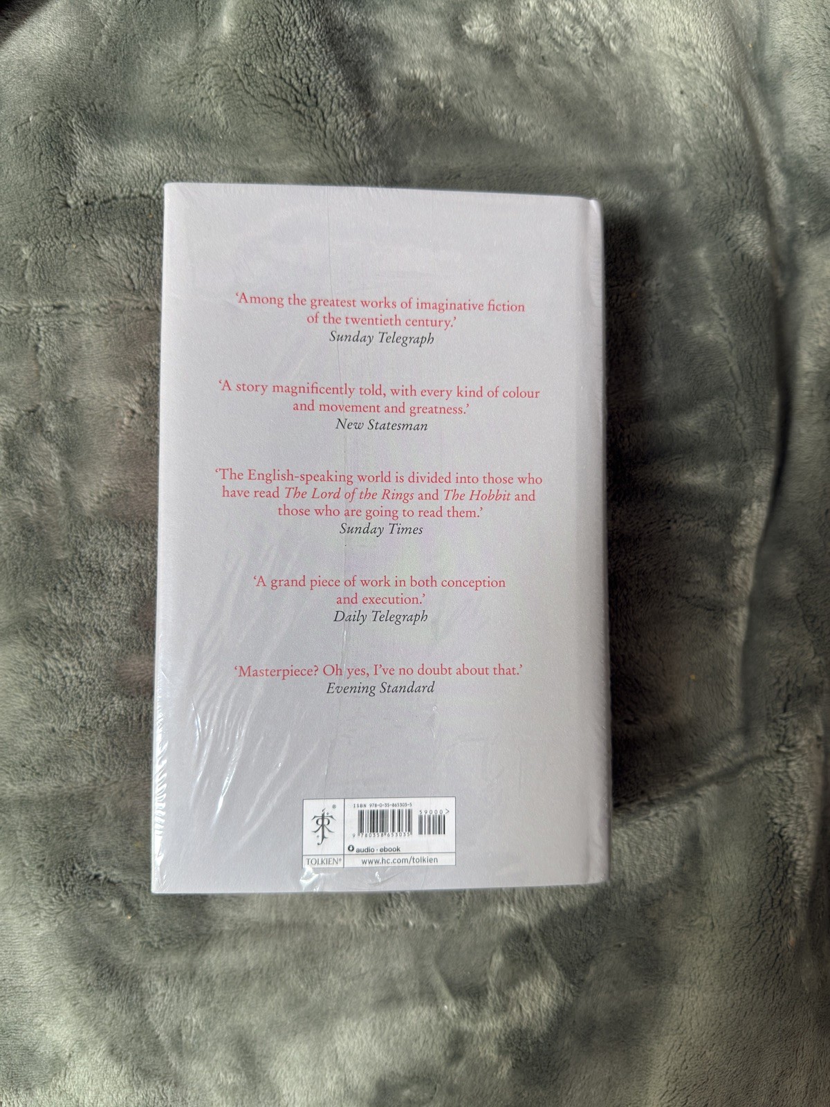 The Lord of the Rings by J. R. R. Tolkien Deluxe Edition Red Page Edges