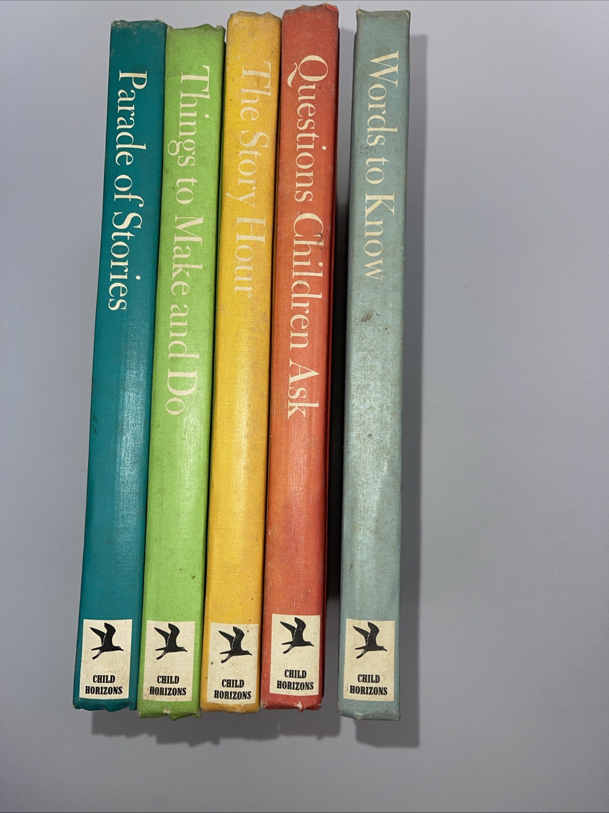Child Horizons Collection of 5 Books 1969