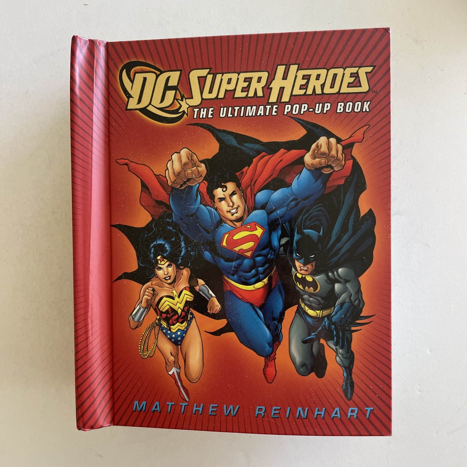 DC Super Heroes: The Ultimate Pop-Up Book by Matthew Reinhart Hardcover