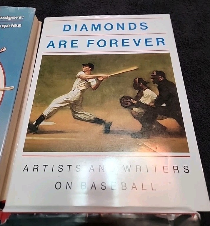 Lot of 4 Vintage Major League Baseball Books – This Great Game, Dodgers