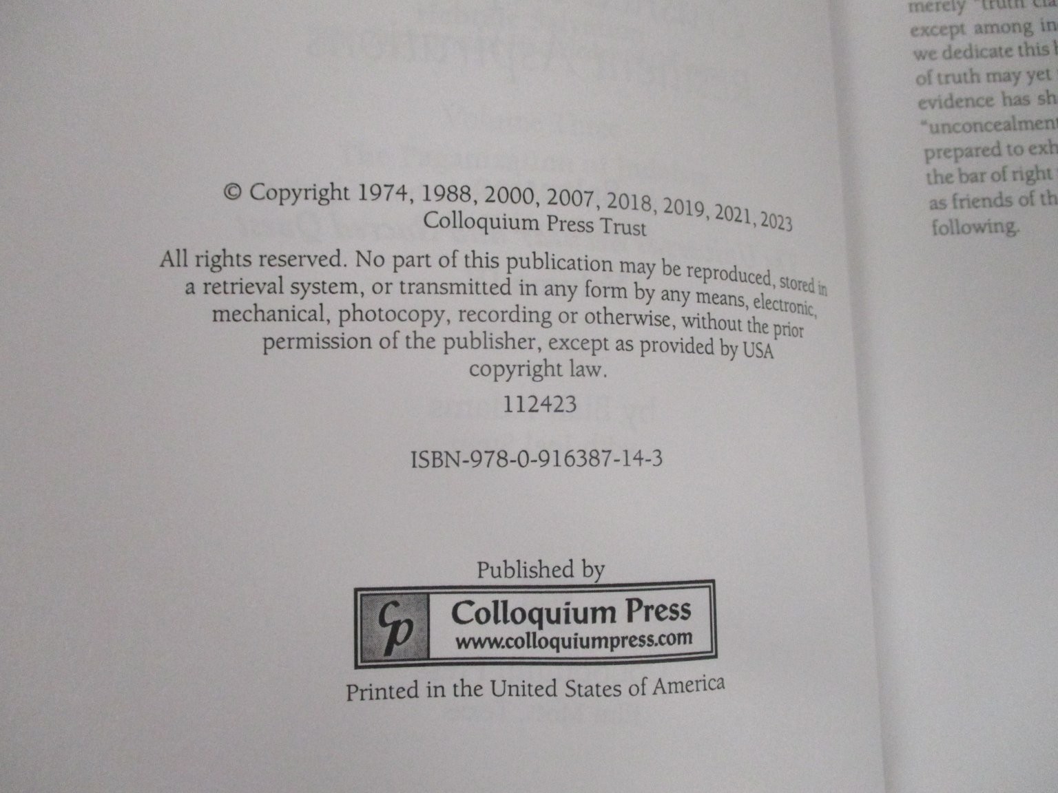 The Messianic Revolution Blair Adams 2023 Vol 4 Salvation Series Colloquium PB